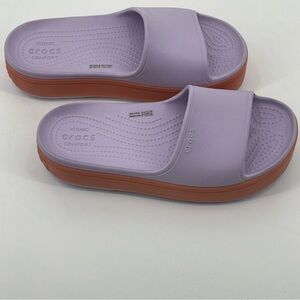Crocs Platform Slides